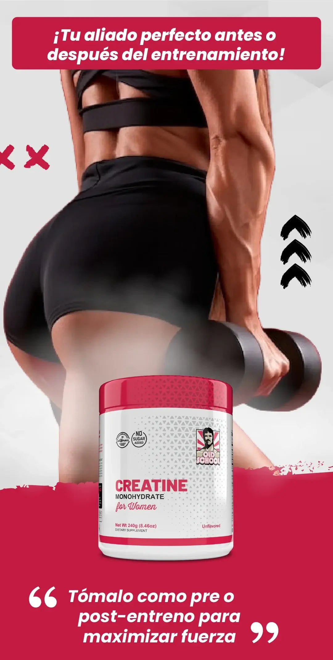 Creatina Monohydrate for Women®
