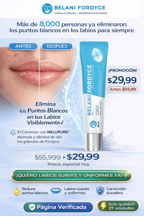Belani-Fordyce® crema restauradora de labios