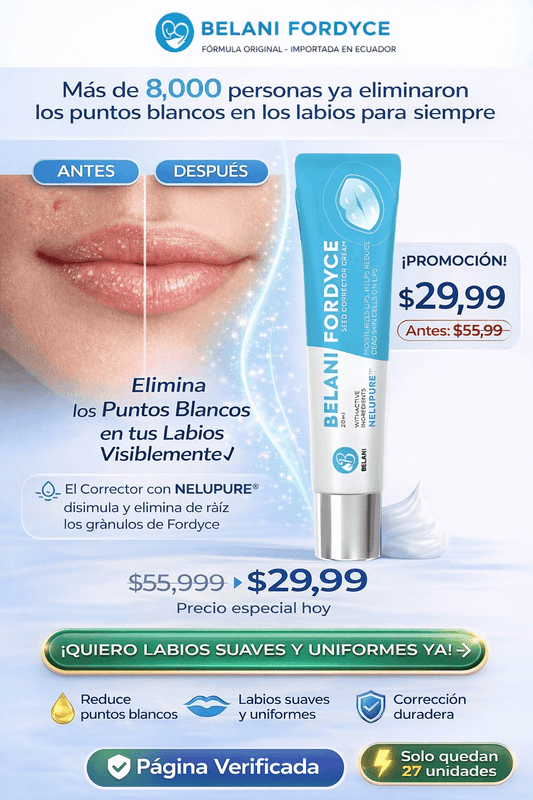 Belani-Fordyce® crema restauradora de labios
