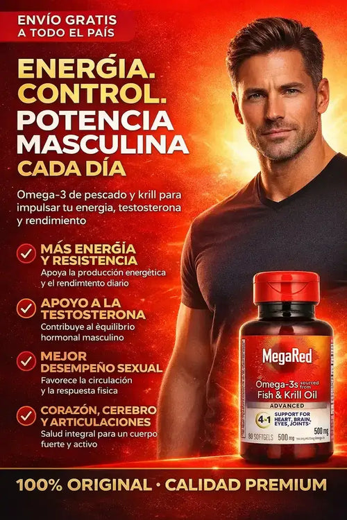 -Megared® - RECUPERA TU ENERGÍA Y POTENCIA⚡
