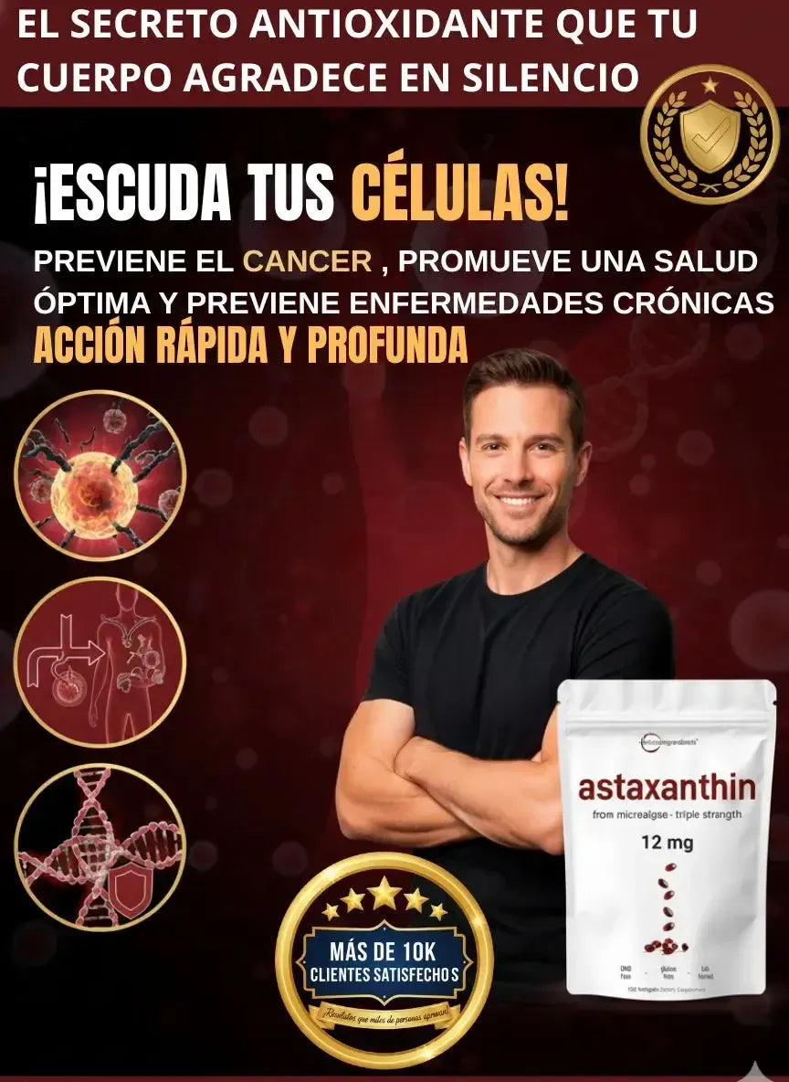 ASTAXANTINA 120 CÁPSULAS