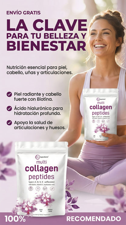 COLLAGEN PEPTIDES: BELLEZA Y VITALIDAD..Llevalo CON DTO. POR $15 USD