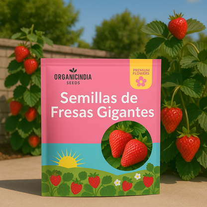 FLOREA - Semillas de Fresas gigantes ®Y